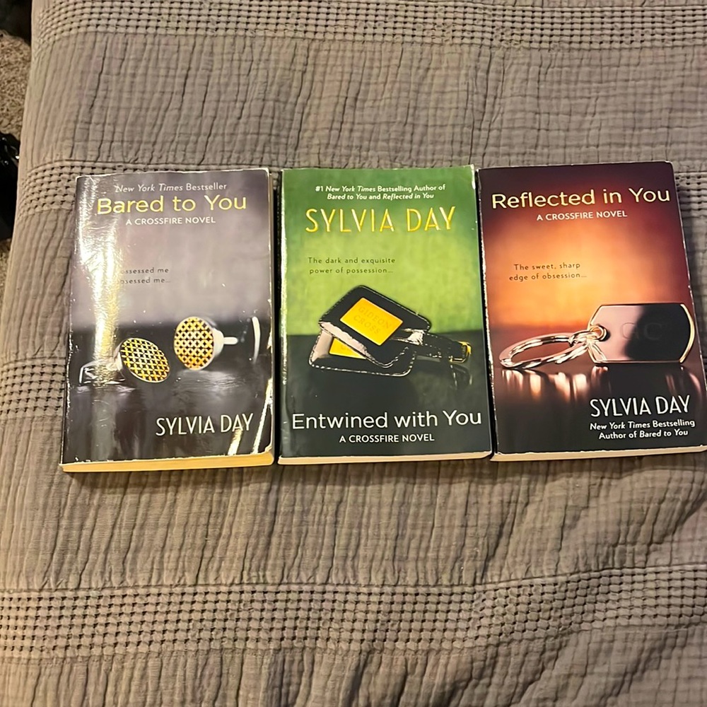 Crossfire Novels (Bared to You-Entwined with You-Reflected in You) by Sylvia Day